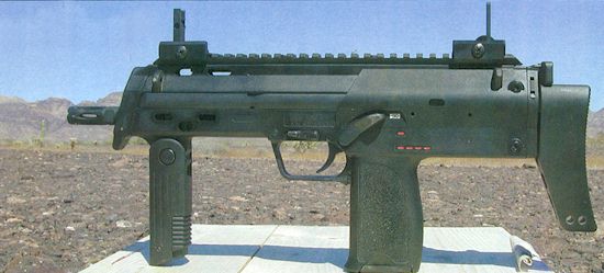 Strauss Markham MkXV-IV with RAM grenade adapter and BUIS