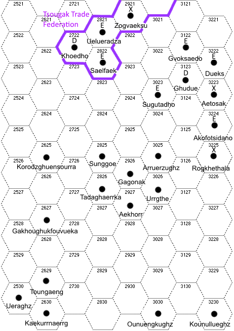 Tsougak subsector circa 1202